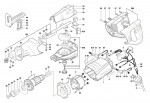 Bosch 3 603 CA7 001 PSA 7100 E Reciprocating saw Spare Parts